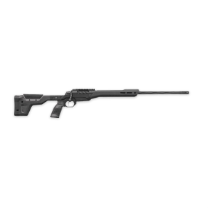 Weatherby 307, Alpine MDT, Bolt Action Rifle, 257 Weatherby Magnum, 28 in Fluted Barrel, Muzzle Brake, Cerakote Finish, Black, MDT HNT26 Chassis System, 3 Rounds, 1 Mag 3WAMH257WR8B