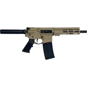 GLFA Ar15 Pistol .223 Wylde 7.5 In Nitride Barrel Fde Gl15223p Fde