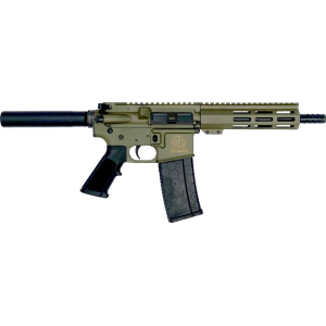 GLFA Ar15 Pistol .223 Wylde 7.5 In Nitride Barrel Od Green Gl15223p Odg