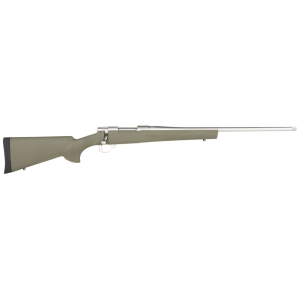 Howa HGR72513 M1500 Hogue 6.5 Creedmoor 5+1 22 in Stainless Barrel, Stainless Steel Receiver, Green Hogue OverMolded Synthetic Stock, Rifle