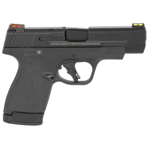 Smith & Wesson 13252 Performance Center M&P Shield Plus 9mm Luger 4 in 10+1,13+1 Black Matte Black Armornite Stainless Steel Slide Black Polymer Grip (No Manual) FO Sights
