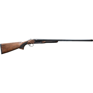 POINTER Ft61228ht Side By Side 12 Gauge 3 In 2rd 28 In Blued Barrel, Color Case Hardened Rec, Fixed Walnut Stock, Bead Sight, 5 Chokes, Shotgun