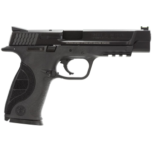 Smith & Wesson Model M&P 9 Pro Series Pistol 178010, 9 MM, 5 in BBL, Dbl Actn Only, Polymer Grips, HiViz Sights, Blk Finish, 17 + 1 Rds