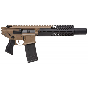 Sig Sauer PMCX300B5TAPCANENB MCX Rattler Canebrake 300 Blackout 5.50 in 30+1, Coyote Cerakote Rec, Black Furniture, Adjustable Gas Block, Suppressor (No Brace)