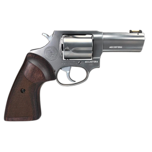 Taurus 2-605EX39 605 Executive Grade 357 Mag/38 Special +P 5rd 3 in Satin Stainless Steel Barrel, Cylinder & Frame, Altamont Wood Grip