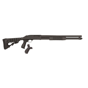 Mossberg 50695 590 Tactical Shotgun 12 GA 3 in 8+1 20in Matte Blued Black FLEX 6 Pos FLEX Pistol Grip