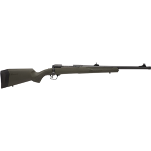 SAVAGE Arms 57018 110 Hog Hunter 223 Rem 4+1 20 In, Matte Black Metal, Od Green Synthetic Stock, Rifle