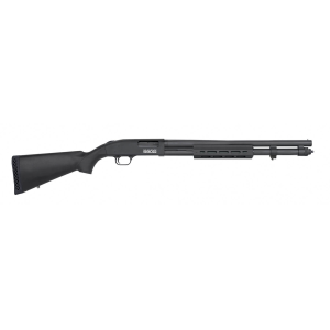 Mossberg 51604 590S Tactical 12 Gauge 13+1(1.75 in) 8+1(2.75 in) 7+1(3 in) 3 in Chamber 20 in Barrel, Matte Blued Metal Finish, Synthetic Stock, M-LOK Forend, Accu-Choke System, Optics Ready