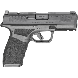 Springfield Armory HCP9379BOSP15 Hellcat Pro OSP Compact Frame 9mm Luger 15+1 3.70 Black Melonite Steel Barrel & Optic Ready/Serrated Steel Slide, Black Poly Frame w/Pic Rail, Adaptive Texture Grip, Pistol