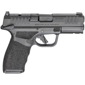 Springfield Armory HCP9379BOSPMS15 Hellcat Pro OSP Compact 9mm Luger 15+1 3.70 Black Melonite Steel Barrel, Black Melonite Optic Ready/Serrated Slide, Black Poly Frame w/Pic Rail, Adaptive Texture Grip, Pistol