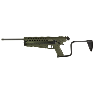 Kel-Tec R50GRN R50 5.7x28mm 50+1 16.10 in Threaded Barrel, Green Receiver & Polymer Grip, Side-Folding Stock, Adjustable Sights, QD Sling Mount, Rifle