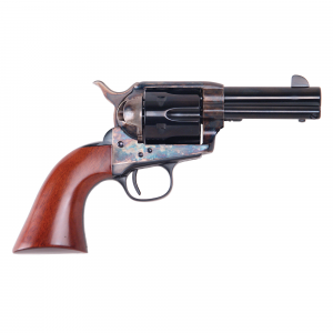 CIMARRON New Sheriff Revolver Ca332, 45 Lc, 3.5 In, Wood Grips, Blue Finish, 6 Rd