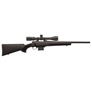 Howa HMA60804BGP M1500 Mini Action Compact 6mm ARC 5+1 20 Black Steel Barrel, Black Drilled & Tapped Steel Receiver, Black Fixed HTI Synthetic Stock, Nikko Stirling GamePro 4-12x40mm, Rifle