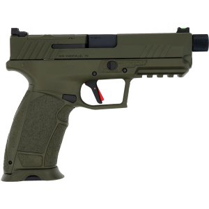 SDS Imports PX-9 Gen 3 9mm Luger 4.69 in TB 20+1,18+1 OD Green Cerakote Steel Slide with RMR Optic Cut OD Green Polymer Frame/Interchangeable Backstrap Grip Fiber Optic Sights Right Hand Inclu - Sds