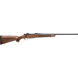 Mossberg 28132 Patriot 300 Win Mag 3+1 24in Threaded/Fluted Barrel w/Recessed Match Crown, Matte Blued Metal Finish, Spiral-Fluted Bolt, Walnut Stock, Drop Box Magazine, Adjustable LBA Trigger