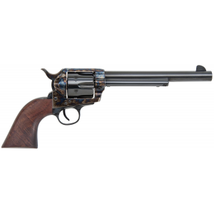 Traditions SAT73004 1873 45 Colt (LC) 6rd 7.50 in Blued Cylinder/Barrel Color Case Hardened Steel Frame with Walnut Grips