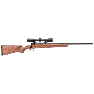 Savage Arms 22552 Axis II XP 7mm-08 Rem 4+1 22 in, Matte Black Barrel/Rec, Hardwood Stock, Includes Bushnell 3-9x40mm Scope, Rifle