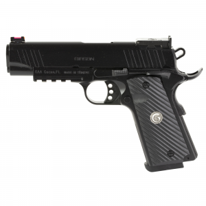 GIRSAN Mc1911c 390605, Semi-automatic, Metal Frame Pistol, Commander Size, 10mm, 4.4 In Barrel, Black
