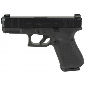 Glock 19 Gen 5 PA195S303UCA, Striker Fired, Compact Size, 9MM, 4.02 in Marksman Barrel, Polymer Frame - Glock