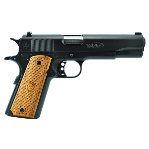 TriStar 85604 American Classic Government 1911 9mm Luger 10+1 5 in Stainless Steel Barrel, Blued Serrated Steel Slide, Blued Steel Frame w/Beavertail, Wood Grip, Pistol