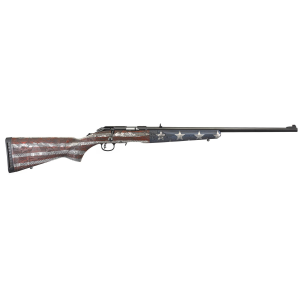 Ruger American 08386, TALO, Bolt, Rifle, 17 HMR, 22 in, American Flag