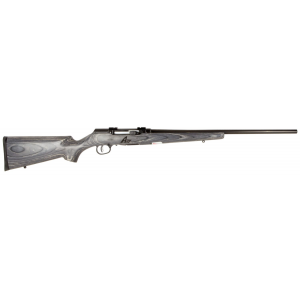 SAVAGE Arms 47008 A17 Sporter Semi-auto 17 Hmr Caliber With 10+1 Capacity, 22 In Barrel, Satin Black Metal Finish & Gray Laminate Stock Right Hand (full Size)