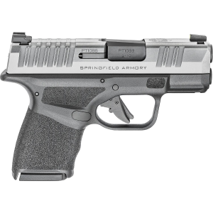 Springfield Armory HC9319S Hellcat Micro-Compact 9mm Luger 3 in 13+1 / 11+1, Black Finish Picatinny Rail Frame, Serrated Stainless Steel Slide, Adaptive Textured Polymer Grip