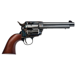 Cimarron PP411 Frontier Pre-War 1896-1940 45 Colt (LC) 6 Shot, 5.50 in Blued Steel Barrel, Blued Cylinder, Color Case Hardened Steel Frame, Walnut Grip, Exposed Hammer , Revolver