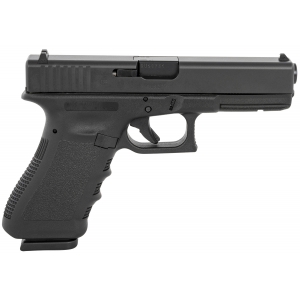 Glock G2215AUT G22 Gen3 40 S&W 4.49 in 15+1 Black Polymer Frame Black Steel Slide Black Polymer Grip Fixed Sights - Glock