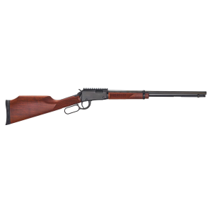 HENRY H001me Magnum Express Full Size 22 Wmr 11+1 19.25 In Barrel, Black Metal Finish & Fixed Monte Carlo American Walnut Stock Right Hand, Rifle