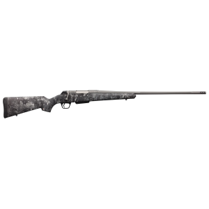 Winchester 535776255 XPR Extreme Hunter Full Size 300 WSM 3+1 24 in Tungsten Gray Cerakote Threaded Sporter Barrel, Steel Receiver, Fixed TrueTimber Midnight Synthetic Stock, Rifle