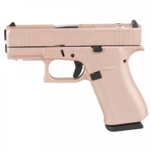 Glock 43X UX4350204FRMOS-RG, M.O.S, Semi-automatic, Striker Fired, Sub-Compact, 9MM, 3.41 in - Glock