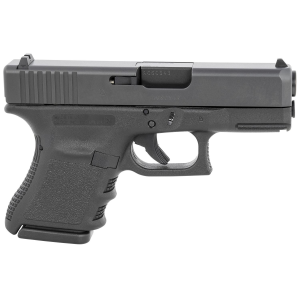 Glock UF2950201 G29SF Gen3 Sub-Compact 10mm Auto 10+1 3.78 in Polygonal, Rifled Barrel, Matte Black Serrated Slide, Black Polymer Frame w/Picatinny Rail, Black Textured Finger Grooved Polymer Grip, Right Hand USA Made, Pistol