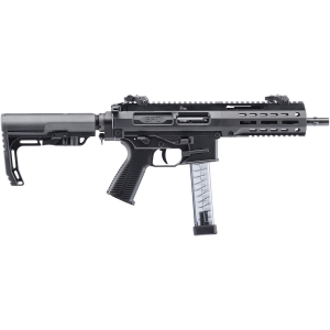 B&T Firearms 500010G B&T SPC9 9mm Luger 33+1 16 in, Black, Telescopic Stock, Polymer Grip (Glock Mag Compatible), Rifle - B&T Firearms