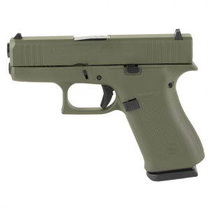 Glock 43X UX4350204-OD, Semi-automatic, Striker Fired, Sub-Compact, 9MM, 3.41 in, OD Green - Glock