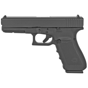 Glock 20 Gen4, Striker Fired, Semi-automatic, Polymer Frame Pistol, Full Size, 10MM, 4.61 in Barrel, Matte Finish, Black, Fixed Sights, 15 Rounds, 2 Magazines, Right Hand G20415AUT