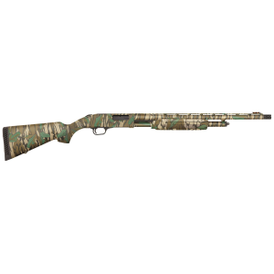 Mossberg 54337 500 Turkey 20 Gauge 5+1 3 in 22 in Vent Rib Barrel, Optic Cut Receiver, Fiber Optic Front Sight, Overall Mossy Oak Greenleaf, Synthetic Furniture, Includes X-Factor Ported Choke Tube