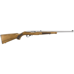 Ruger 10/22, TALO, Semi-automatic, Rifle, 22 LR, 20 in Barrel, Silver, Wood Stock, Right Hand, 1:16, 10Rd 21196