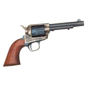 CIMARRON Model P Junior Revolver Ca986, 38 Special, 4.75 In, Wood Grips, Blue Finish, 6 Rd