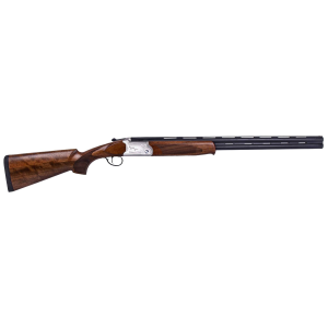 ATI ATIGKOF12SVE30 Cavalry SVE 12 Gauge 3 in 2rd 30 in Blued O/U Barrel, Silver Engraved Metal Finish, Oiled Turkish Walnut Stock, Ejector, 5 Chokes, Shotgun