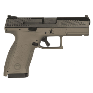 CZ-USA 89532 P-10 C 9mm Luger 4.02 in 15+1 Flat Dark Earth Polymer Frame Black Steel Slide Flat Dark Earth Polymer Grip Fixed Tritium Nights Sights Reversible Mag Release