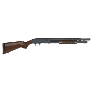 Mossberg 52151 590 Retrograde Persuader 12 Gauge 18.50 6+1 Walnut Stock