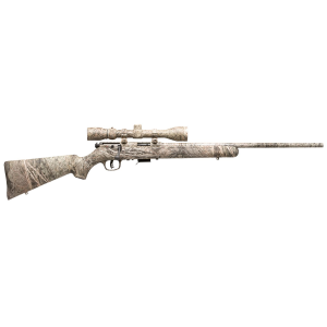 Savage Arms 96765 93R17 XP 17 HMR Caliber with 5+1 Capacity, 22 in Barrel, Overall Mossy Oak Brush Finish, Synthetic Stock & AccuTrigger Right Hand (Full Size) Includes 3-9x40mm Scope, Rifle