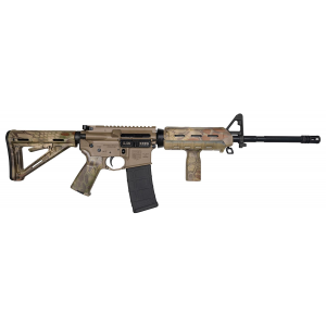 Diamondback DB175AK611 DB15 5.56x45mm NATO 30+1 16 in, FDE Rec, Kryptek Mandrake Magpul Furniture, A2 Front Sight, Includes Magpul MVG
