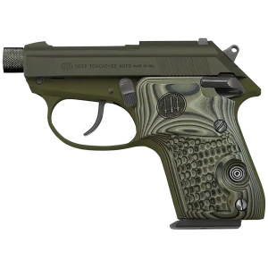 BERETTA Usa Spec0694a 3032 Tomcat Kale Slushy Small 32 Acp 7+1 2.90 In Od Green Barrel, Serrated Slide Frame, Od Green Textured Grips
