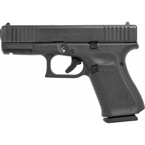 Glock 23 Gen5, Striker Fired, Semi-automatic, Polymer Frame Pistol, Compact, 40 S&W, 4.01 in Barrel, nDLC Finish, Black, Fixed Sights, 13 Rounds, 2 Magazines, Right Hand G23513AUT