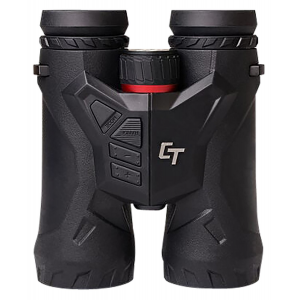 Crimson Trace 013002001 Horizonline 2K Pro Laser Rangefinding 10x42mm Red Illuminated Reticle Black Polymer