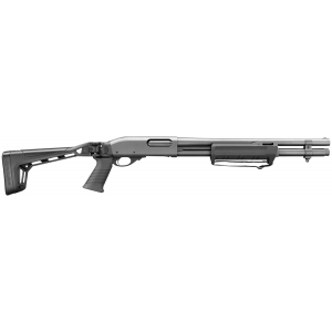 REM Arms Firearms R81210 870 Side Folder 12 Gauge 3in 18in 6+1 Matte Black Oxide Rec/barrel Black Fixed Right Side Folding Stock Right Hand Includes REM Choke Bead Sight
