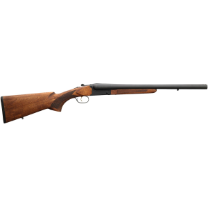 Chiappa 930360 500 Field 12 Gauge Break Open 3 2 20 Black Side By Side Barrel, Black Steel Receiver, Fixed Walnut Wood Stock, Shotgun