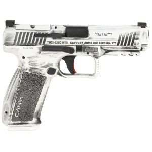 Canik HG5636ADN Mete SFT 9mm Luger 18+1(2) 4.46 in Serrated Slide Polymer Frame w/Picatinny Rail Beavertail. Speed loader and IWB/OWB holster.